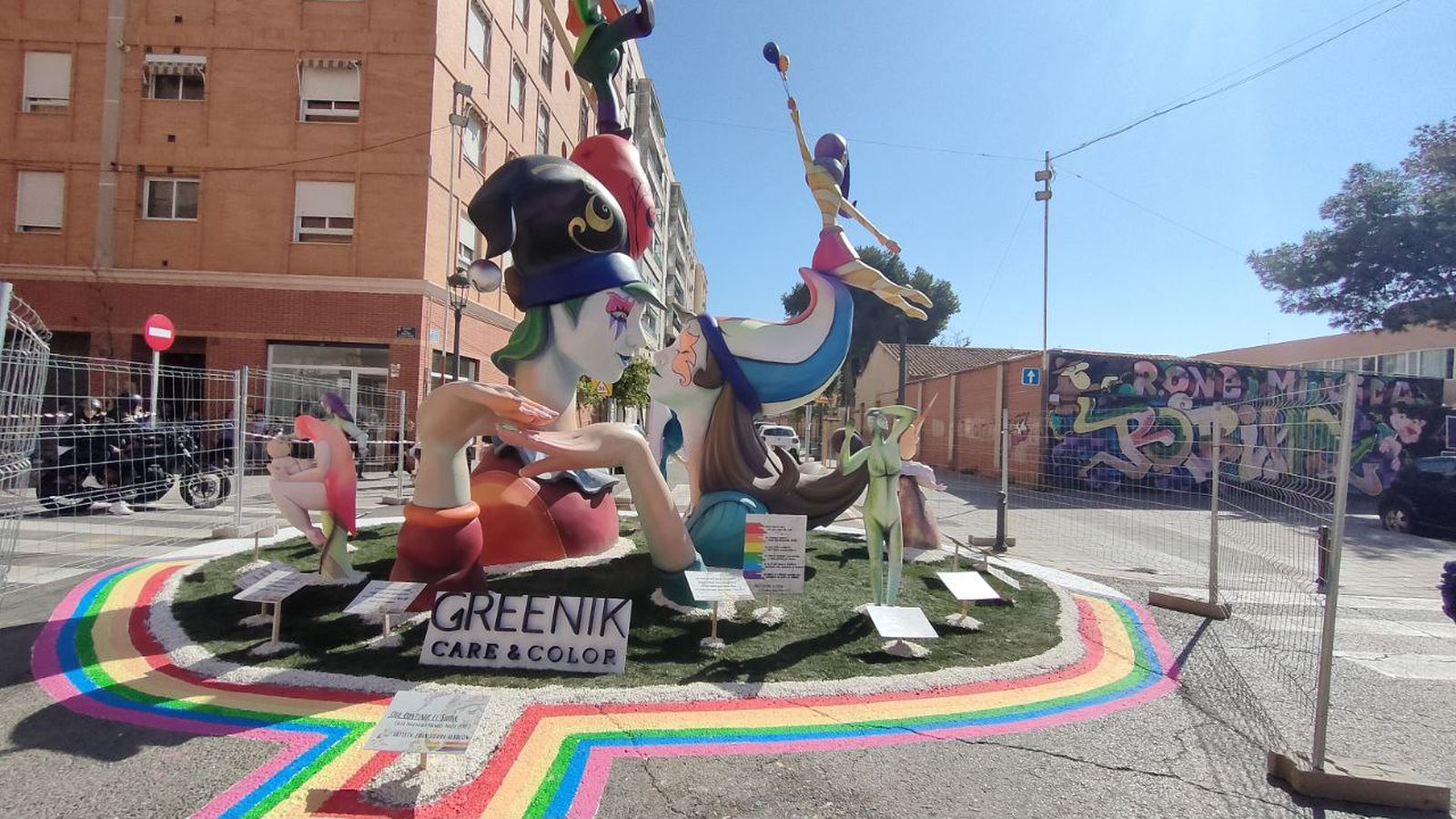 Monument de la falla Enginyer Manuel Maese - Cristòbal Llorens