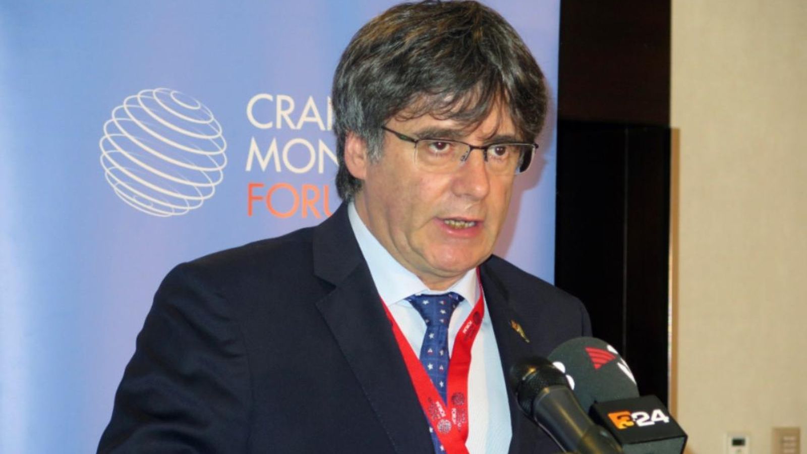 L'expresident de la Generalitat de Catalunya, Carles Puigdemont, a Ginebra, en una imatge d'arxiu