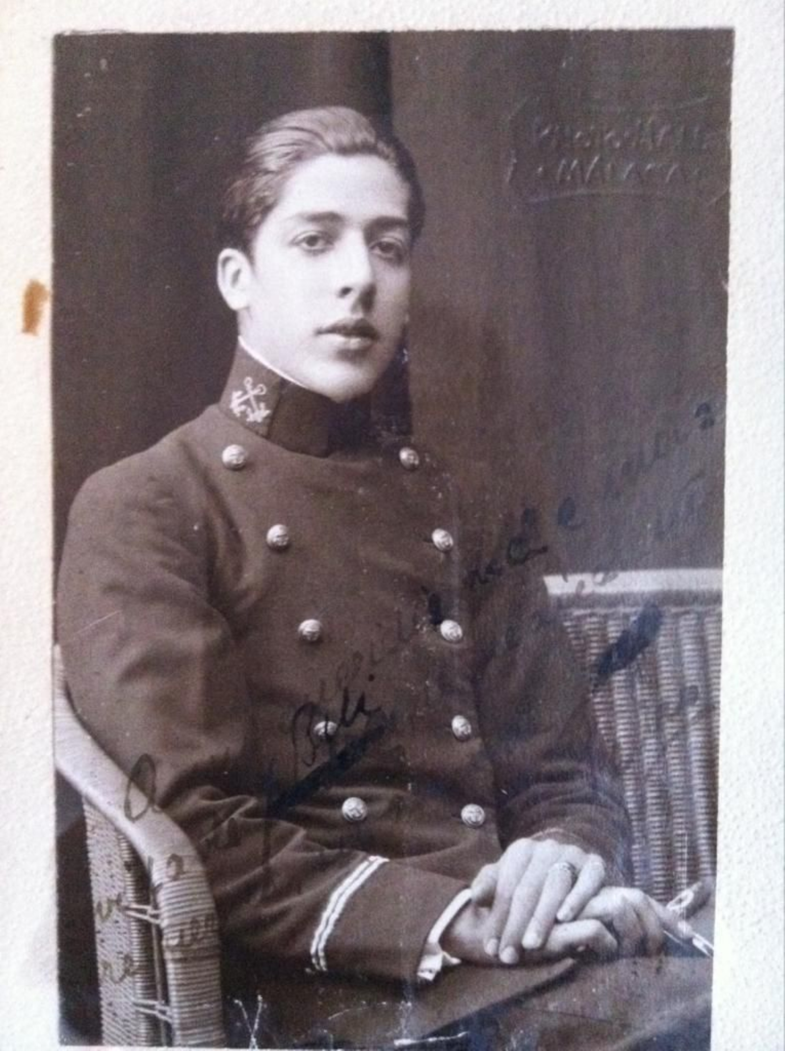 Pedro Tonda, besavi de Jorge Lomónaco, es va amagar a València durant la Guerra Civil espanyola