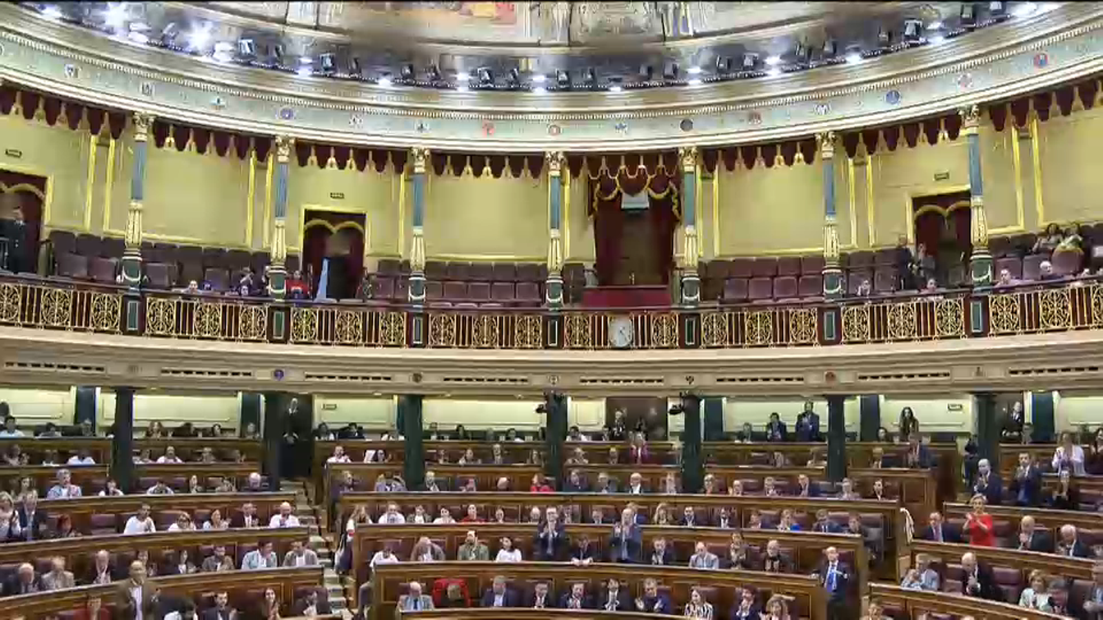 VÍDEO | PP, Ciutadans i Unides Podem, davant la reunió amb Pedro Sánchez