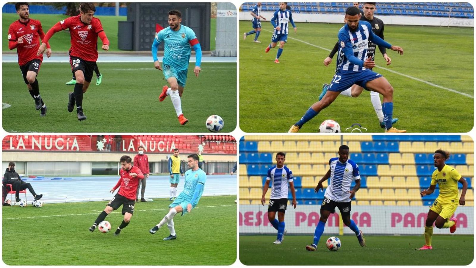 La fi de la fase regular de Segona B, en À Punt Collage
