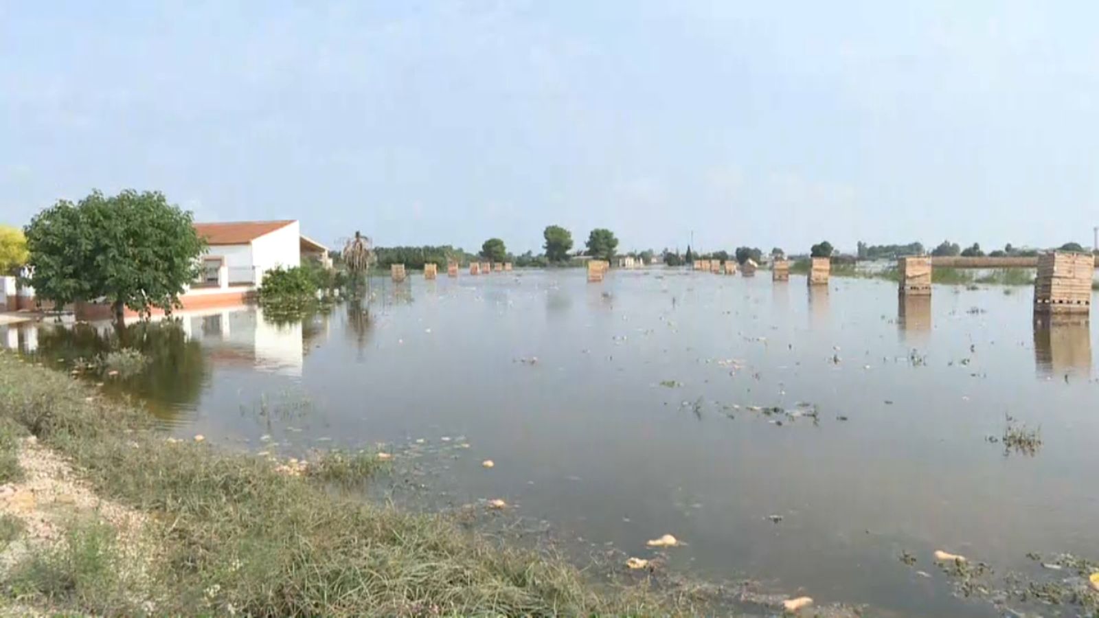 Imatge de les inundacions del passat setembre al Baix Segura