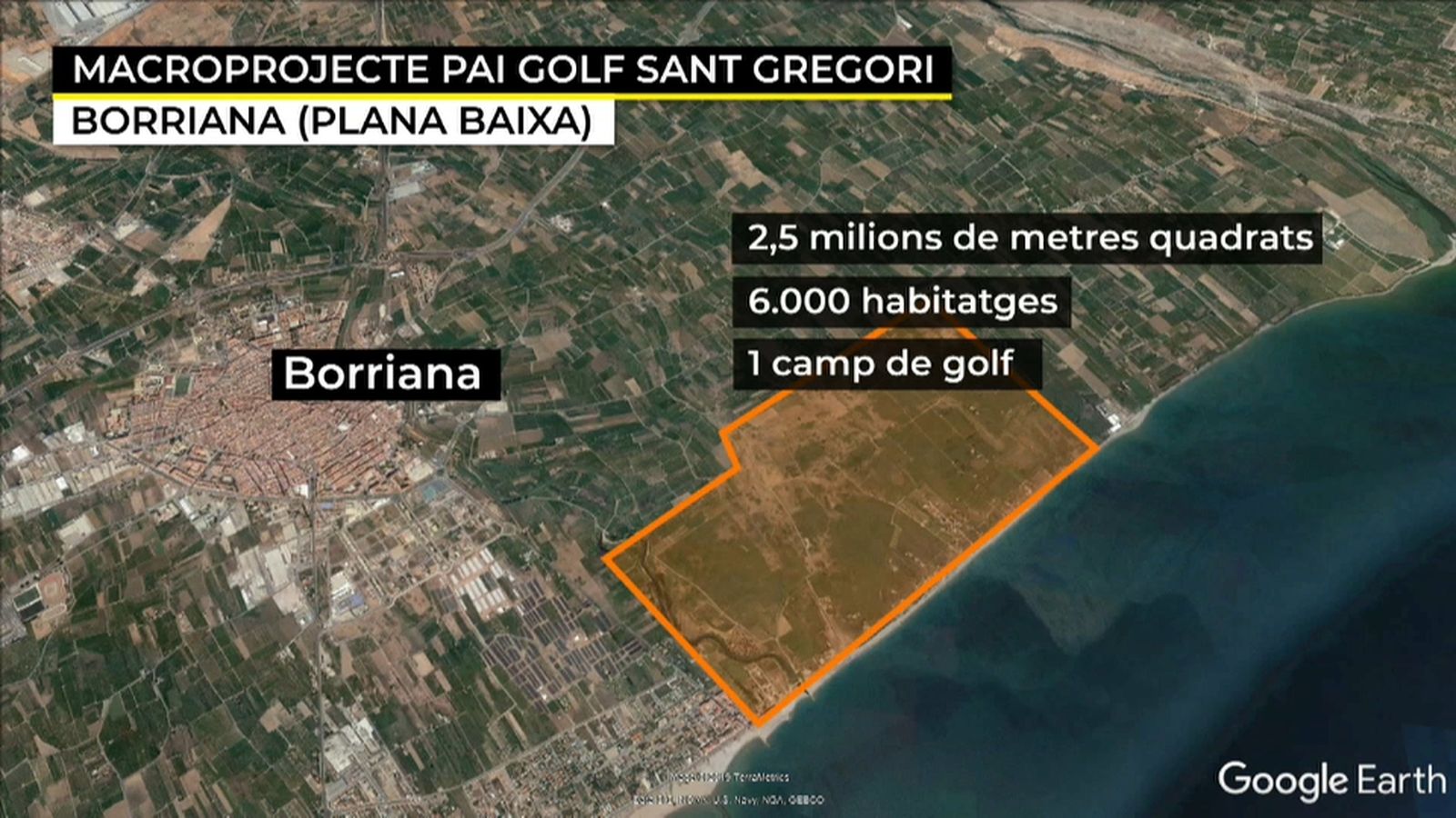 Es reprenen les obres del PAI Golf Sant Gregori