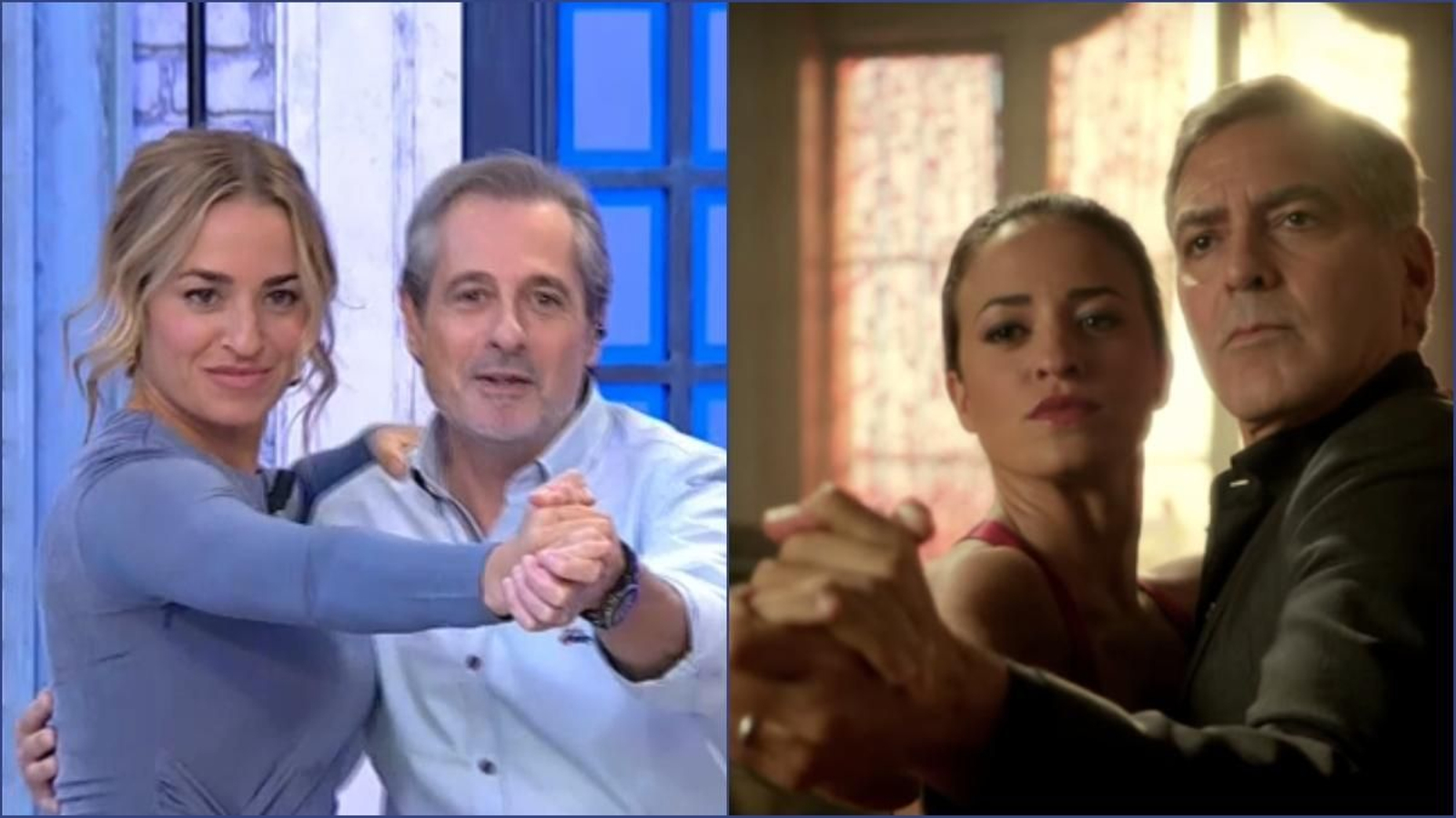 Ximo Rovira i Gemma Marín recreen el tango de l'anunci