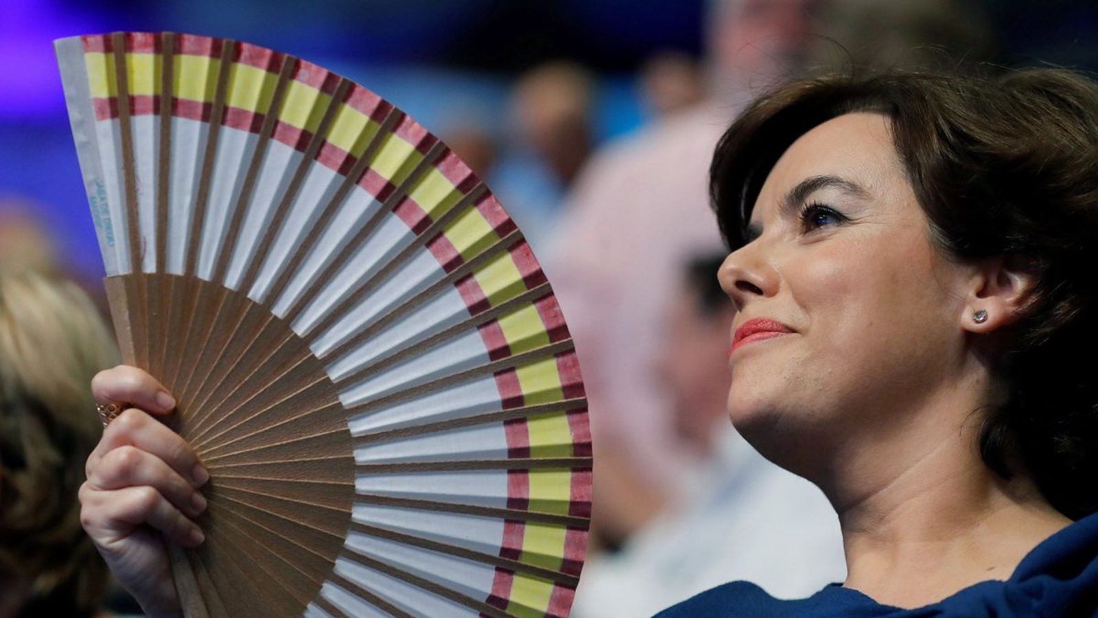 L’exvicepresidenta del govern espanyol i nou membre del Consell d’Estat Soraya Sáenz de Santamaría en una imatge d'arxiu