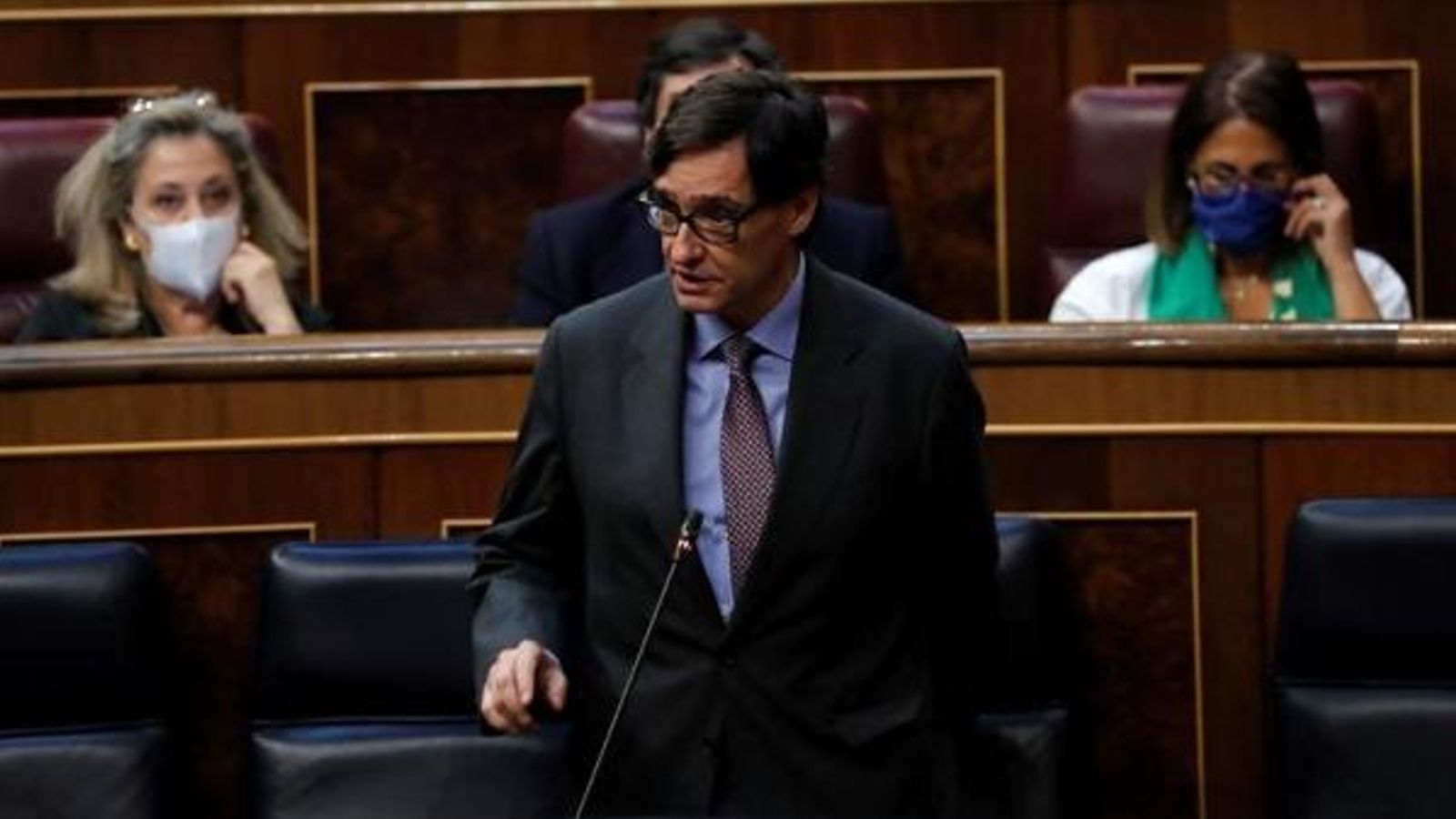 El ministre de Sanitat, Salvdor Illa, aquets dijous