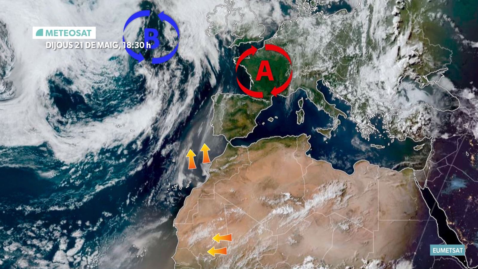 Temperatures d'estiu al migdia