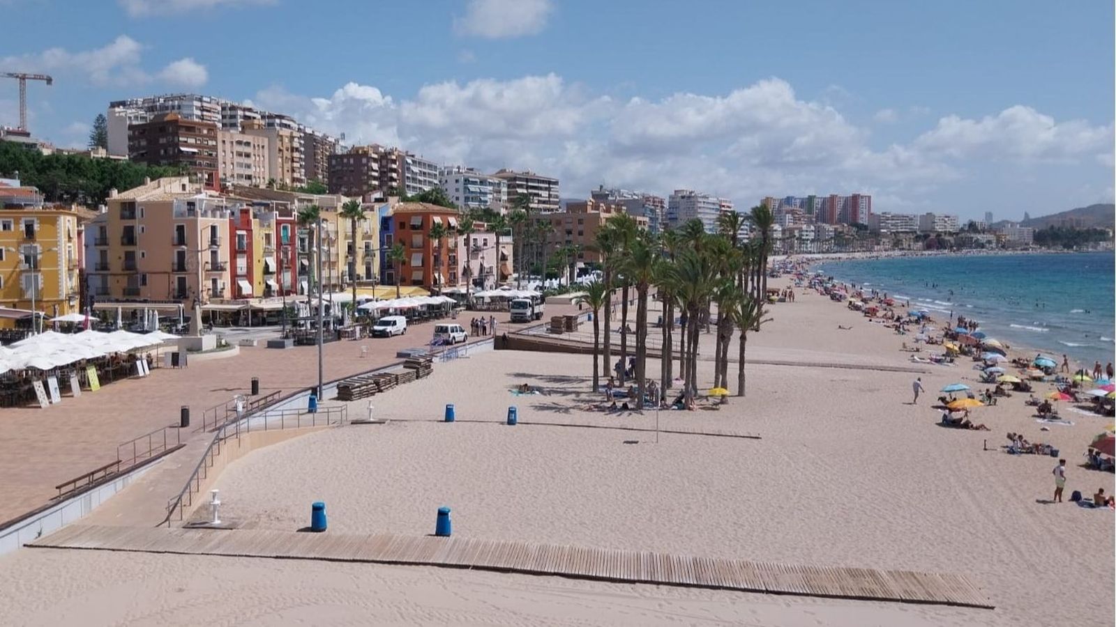 Control d'aforament de platges a la Vila Joiosa