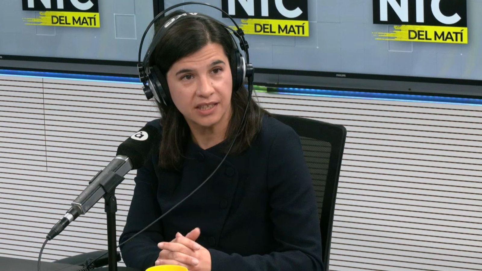 Samira Khodayar, experta del CEAM, durant la seua intervenció en 'Les notícies del matí' d'aquest dijous