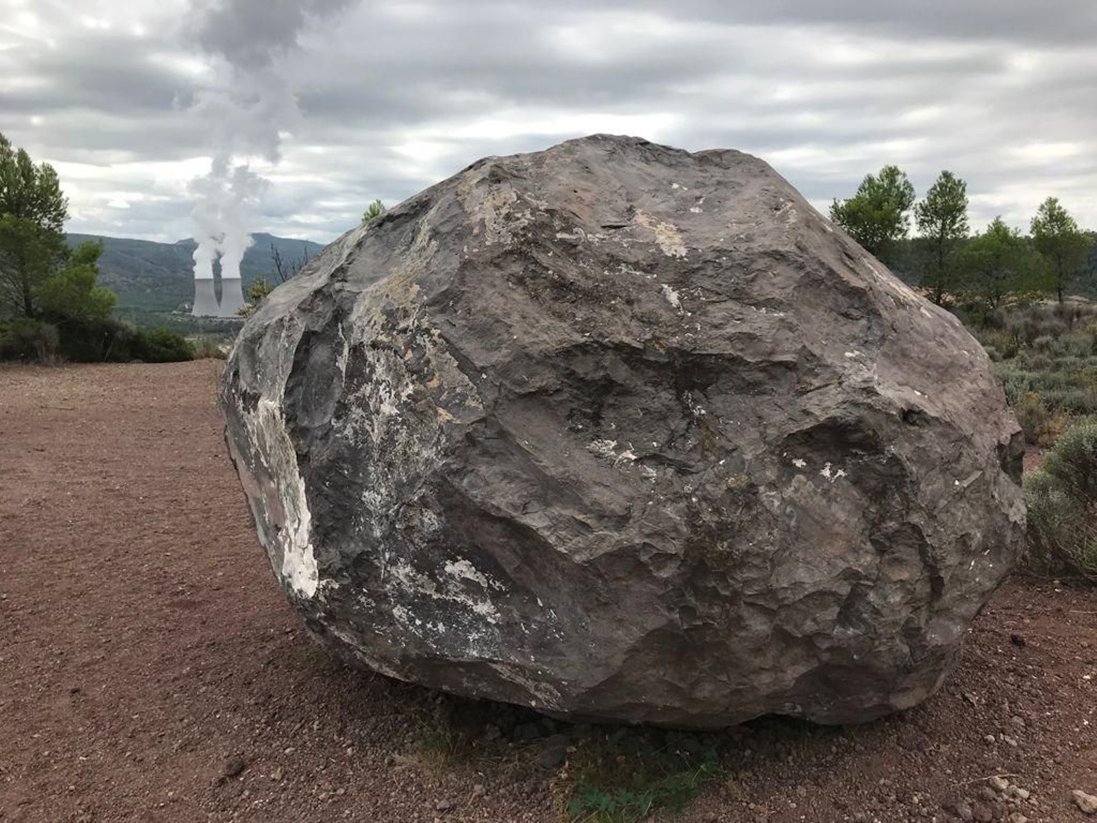 Pedra volcànica a Cofrents