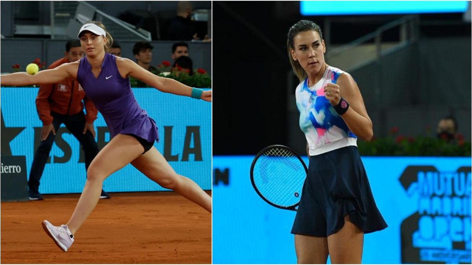 Paula Badosa i Nuria Párrizas