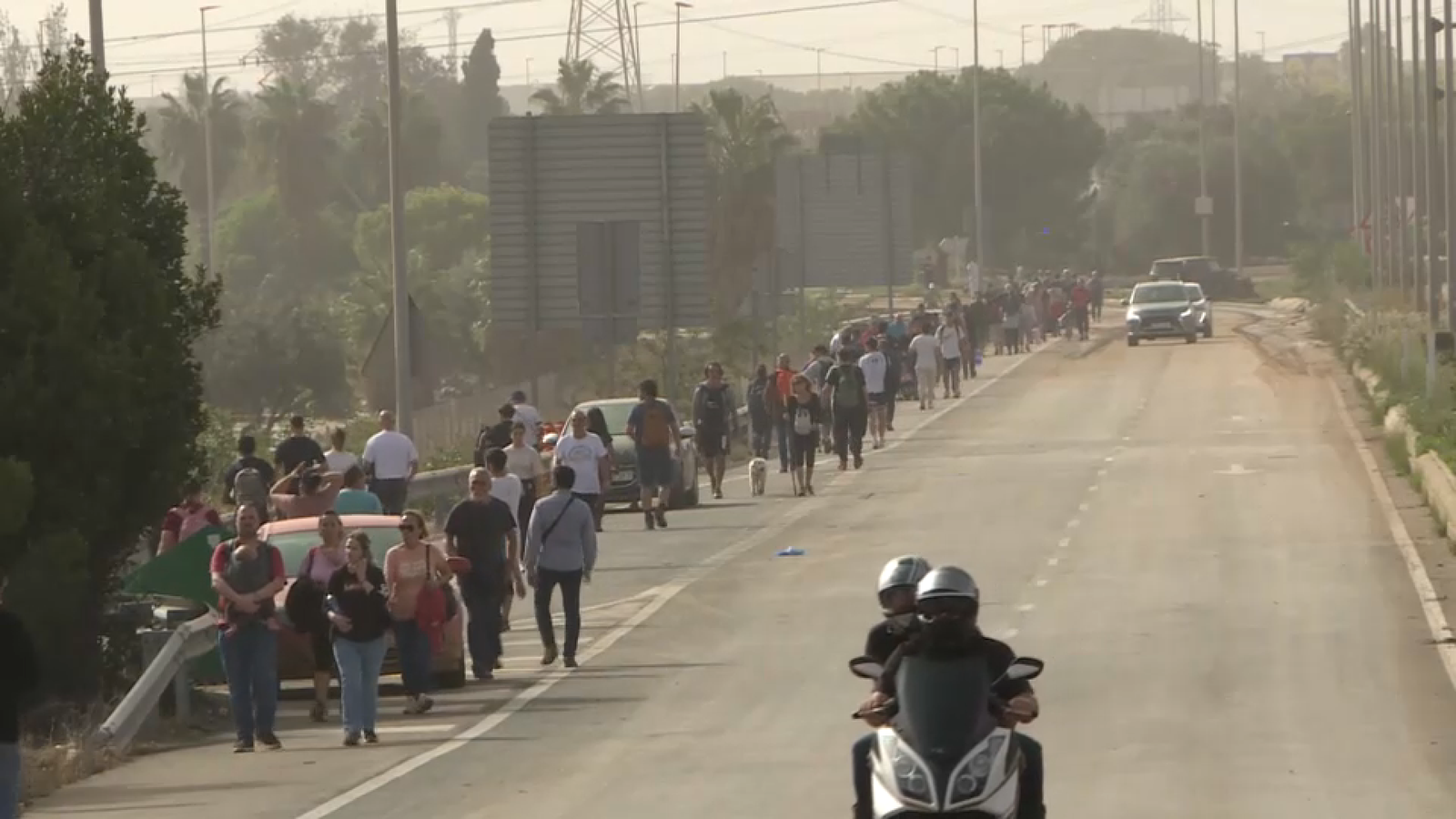 Rius de gent de persones afectades per la Dana