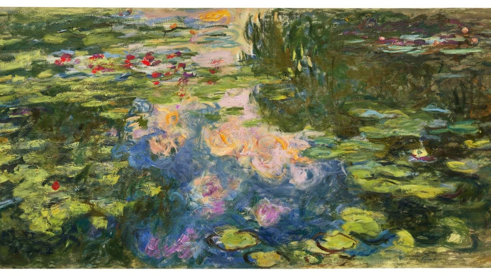 El quadre "Le Bassin aux nymphéas", de Monet, que s'ha subhastat a Nova York per més de setanta milions d'euros