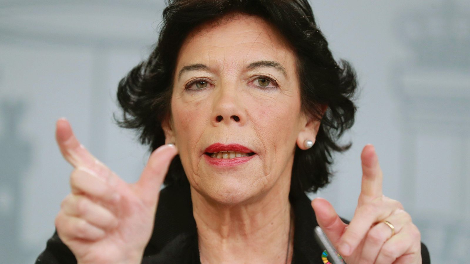 Isabel Celaá,portaveu del govern central