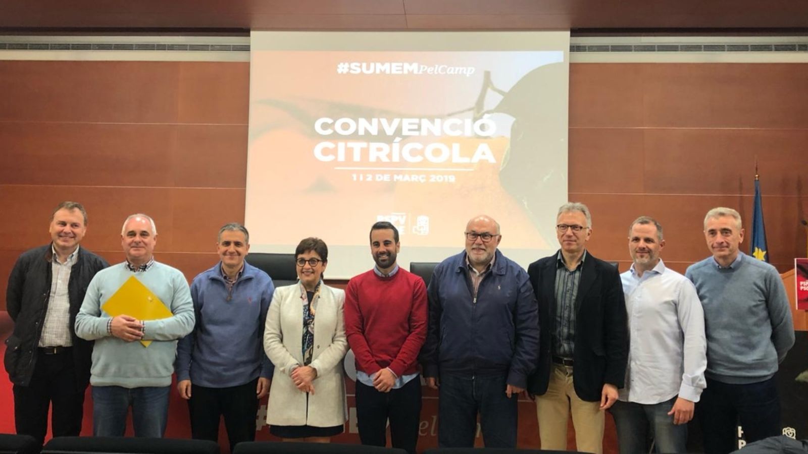 Primera jornada de la convenció citrícola del PSPV