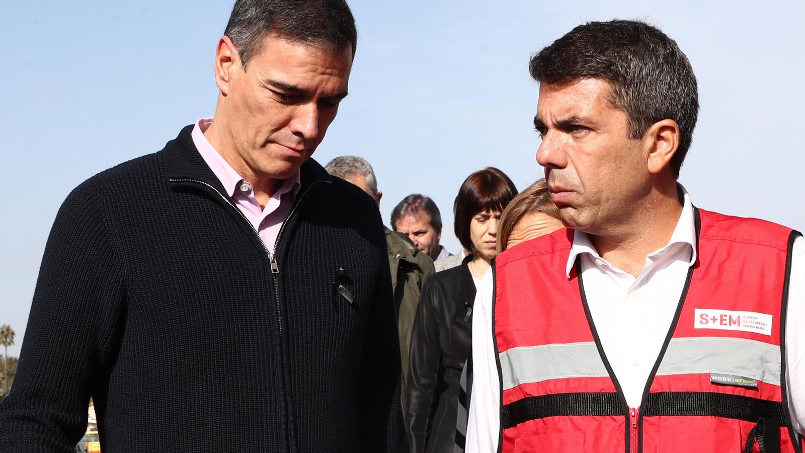 Carlos Mazón amb Pedro Sánchez este dijous