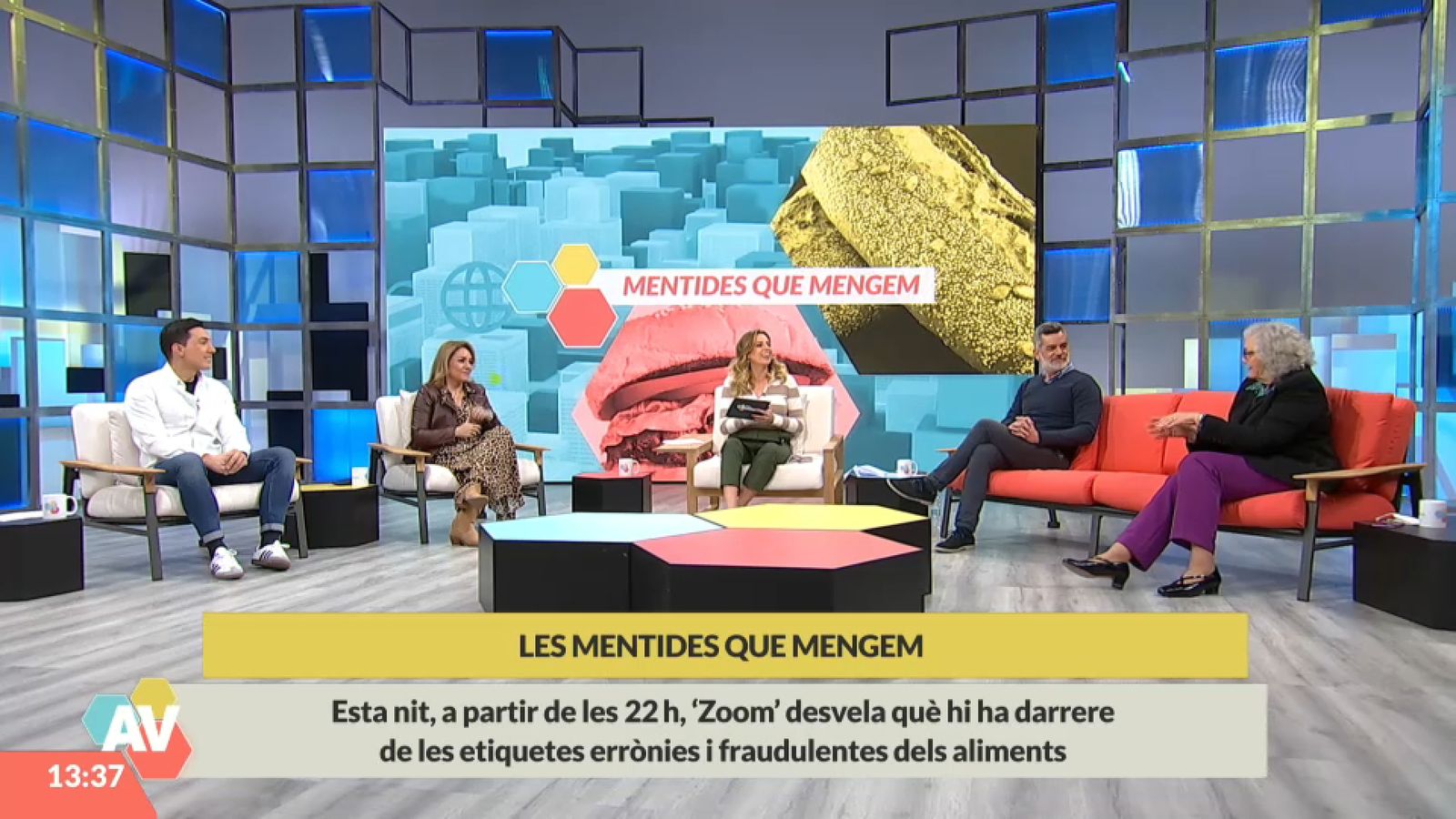 'Les mentides que mengem', hui en 'Zoom'