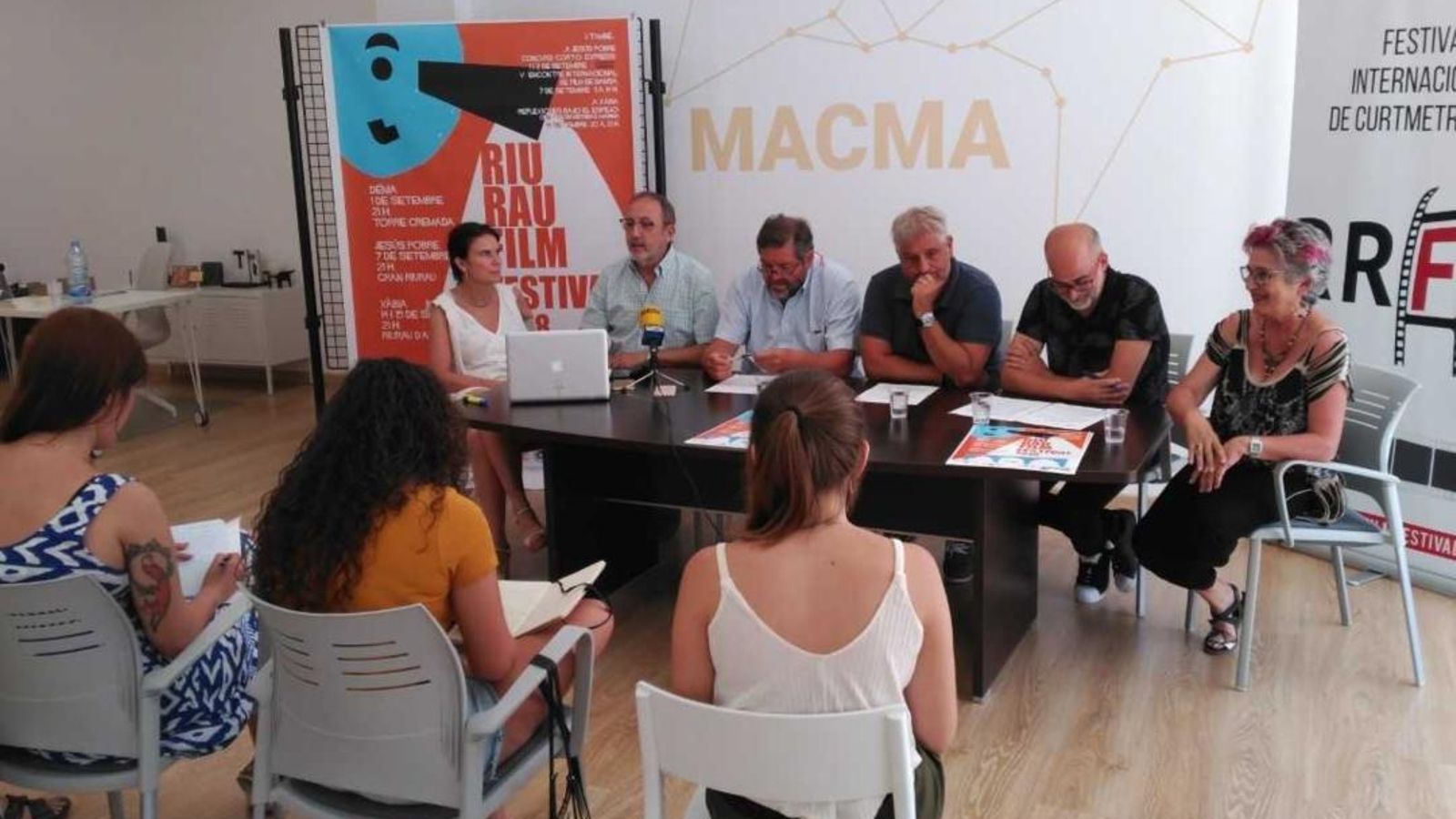 Presentació del Riurau Film Festival. S'ha fet este matí a la seu del MaCMA, a Ondara
