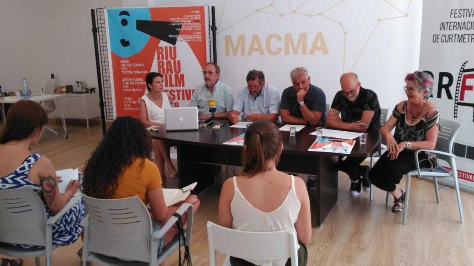 Presentació del Riurau Film Festival. S'ha fet este matí a la seu del MaCMA, a Ondara Presentació del Riurau Film Festival. S'ha fet este matí a la seu del MaCMA, a Ondara
