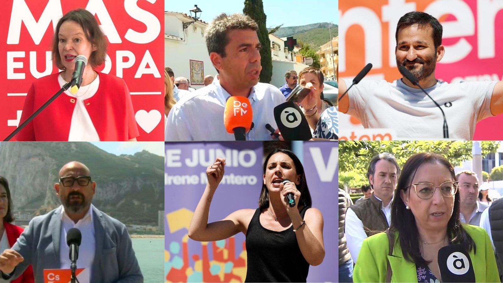 Últim diumenge de campanya abans del 9J Últim diumenge de campanya abans del 9J