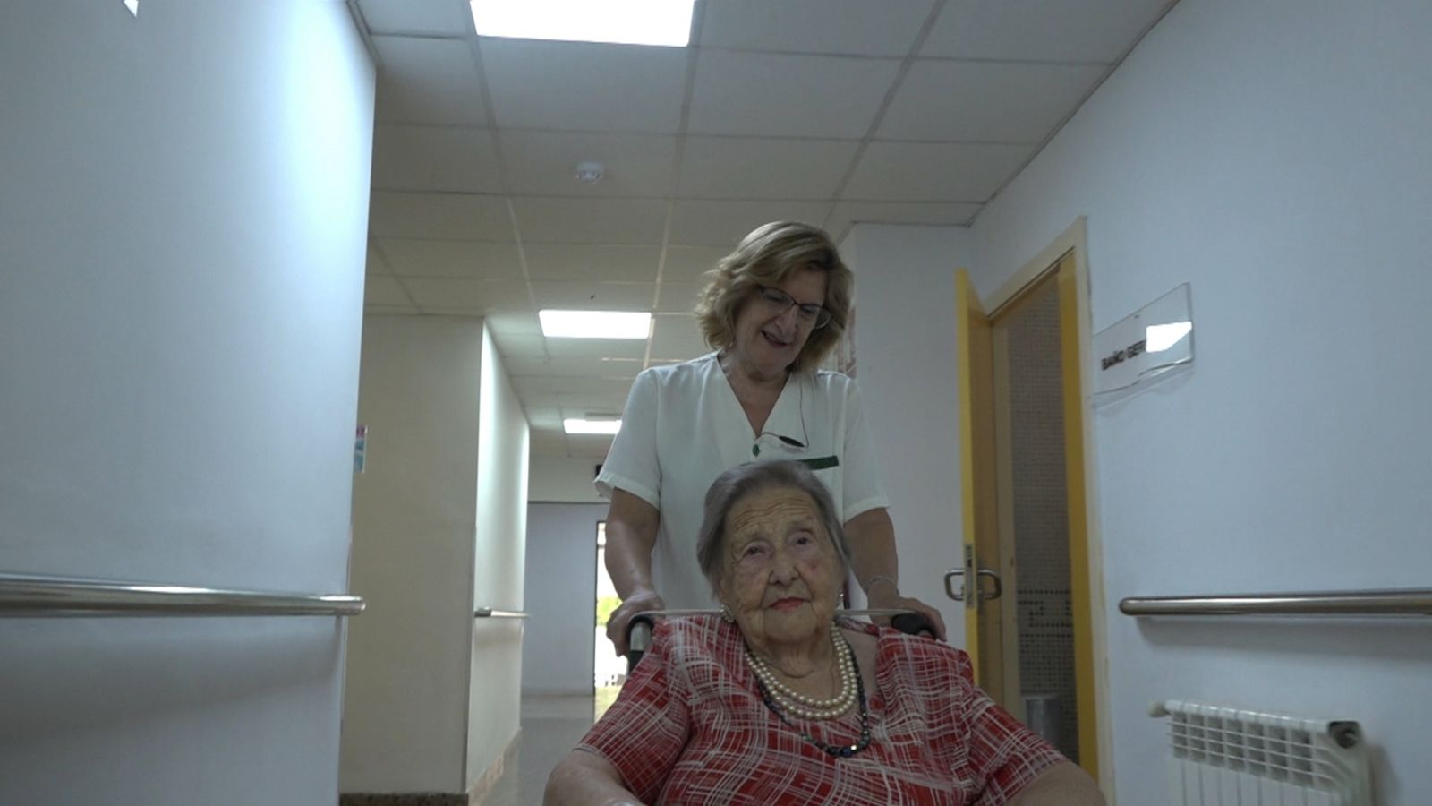 Carmen és usuària de la residència Oasis de Benicàssim