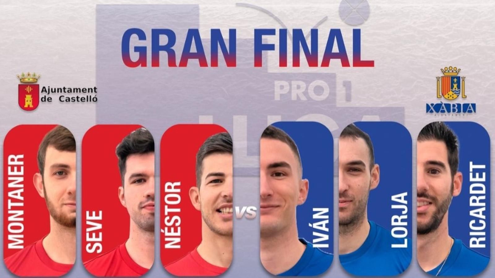 Cartell de la final de raspall Cartell de la final de raspall