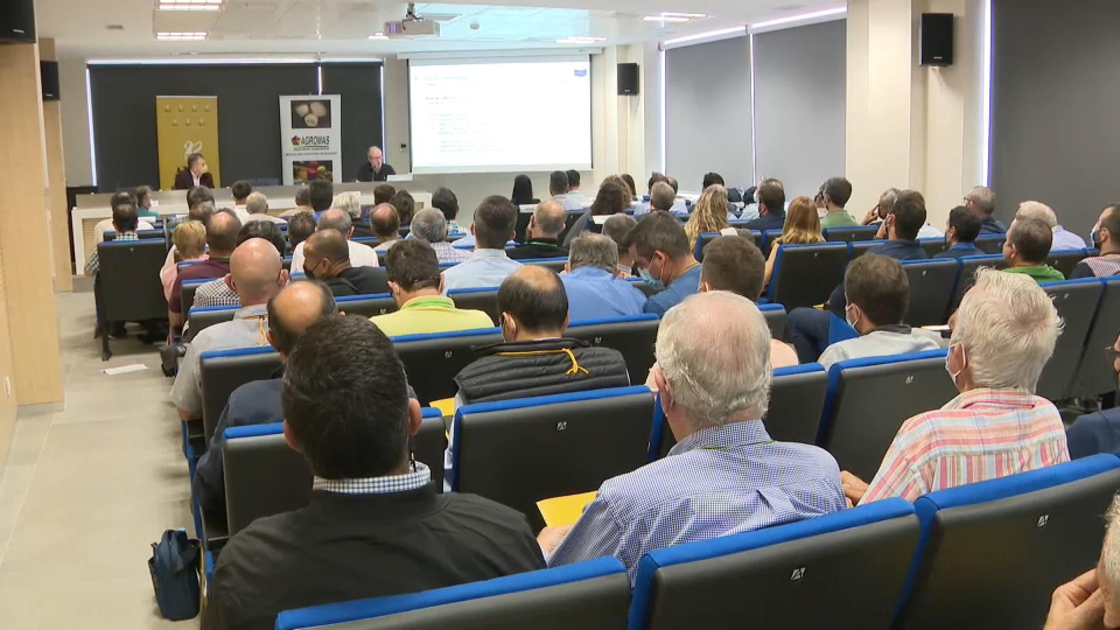 Un moment de la jornada d'AVA, aquest dilluns, a Castelló