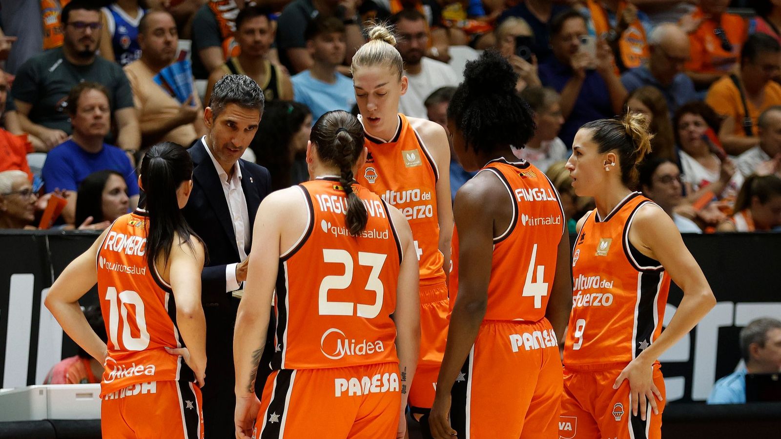 Jugadores, en un partit