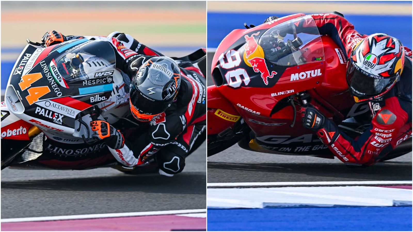 Canet i Holgado, durant els entrenaments