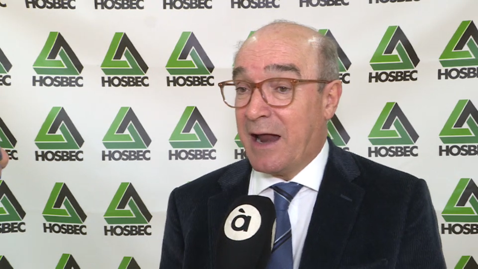 El president d'Hosbec, Toni Mayor