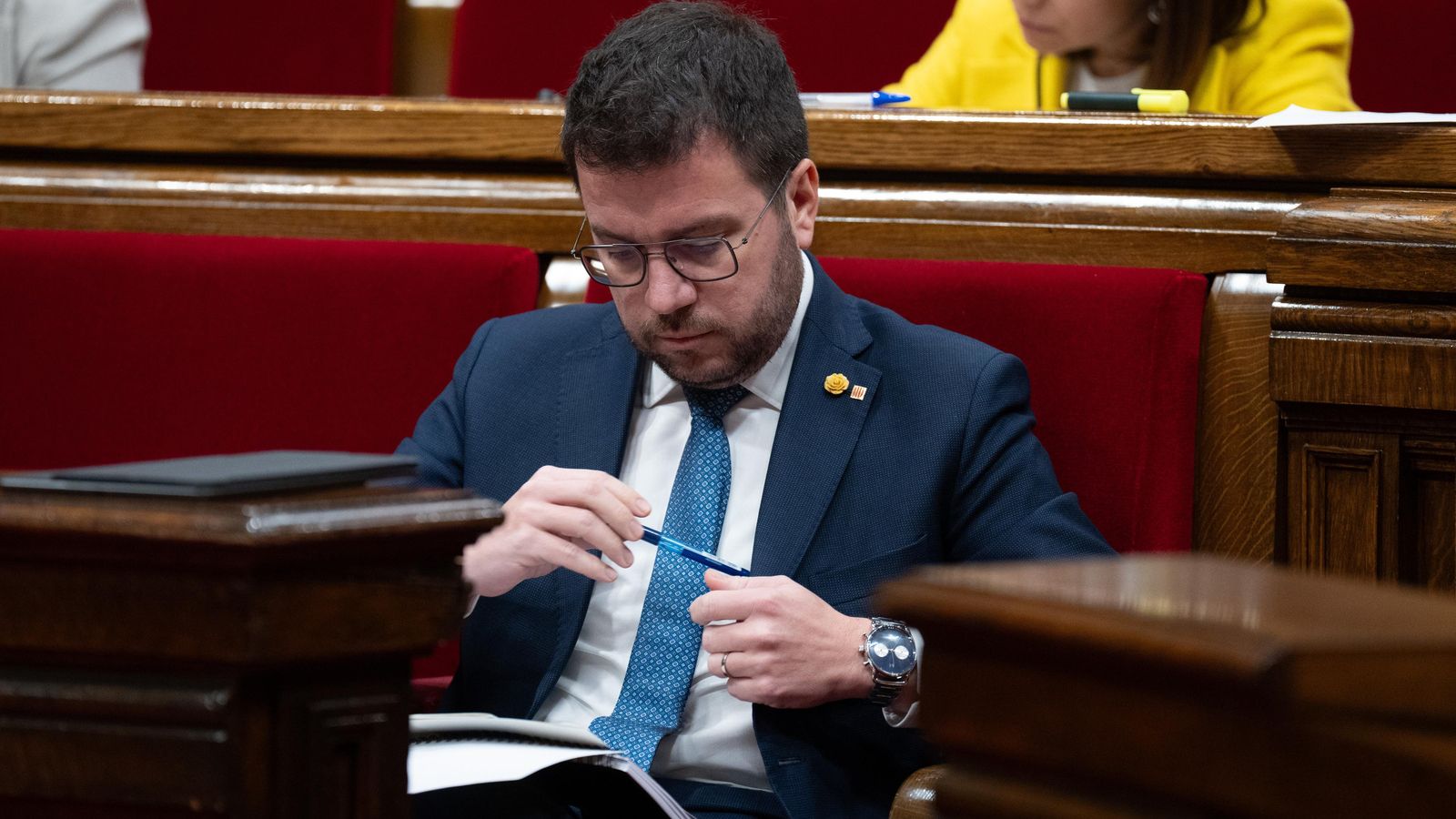 Pere Aragonés, aquest dimecres