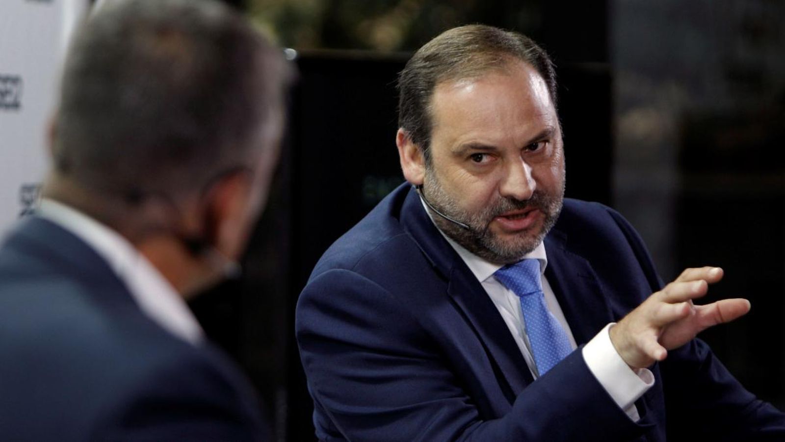 José Luis Ábalos, durant la seua participació en un desdejuni a Alacant