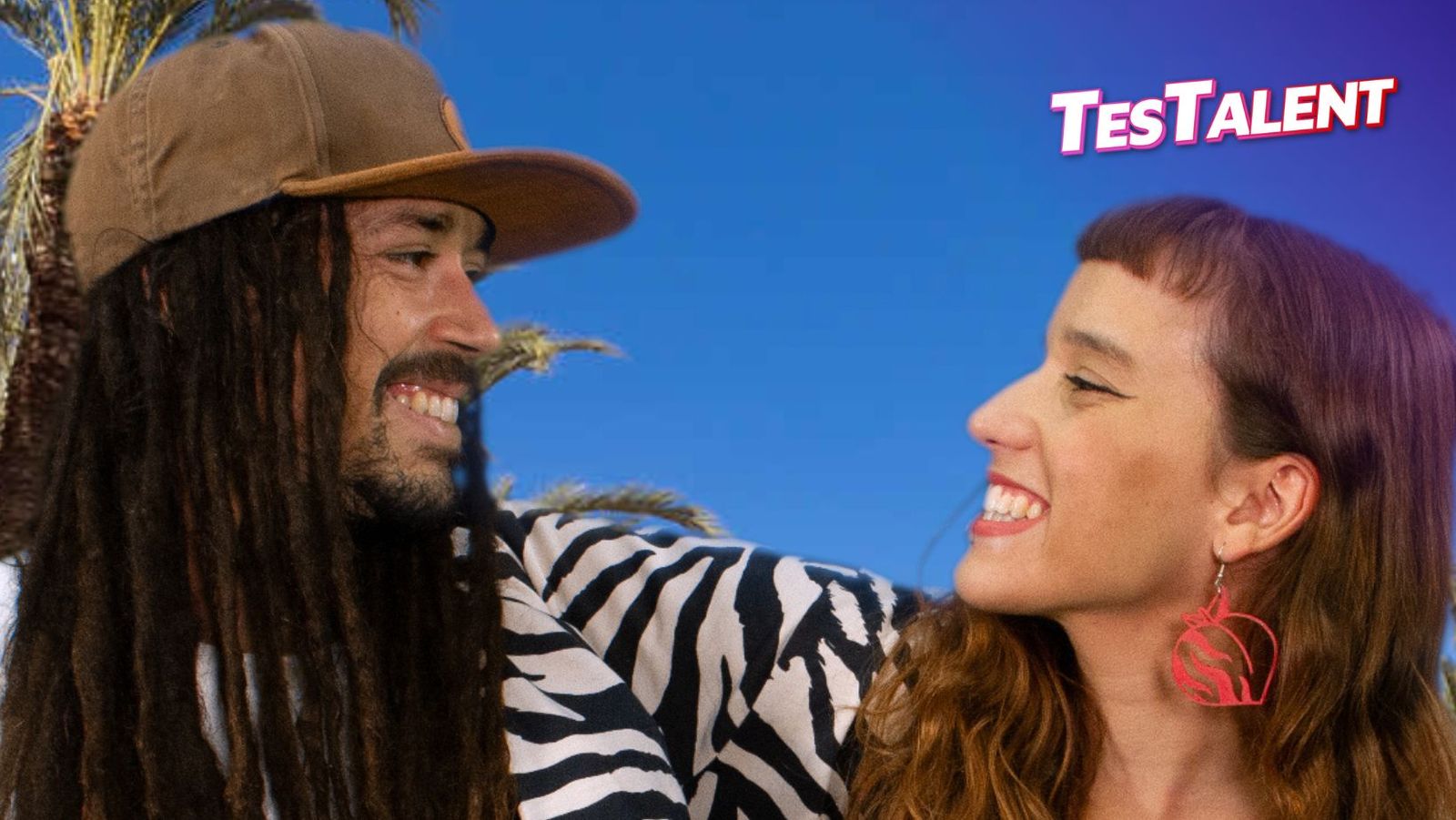 Marina i Esteve, capitans dels dos equips de FesTalent 