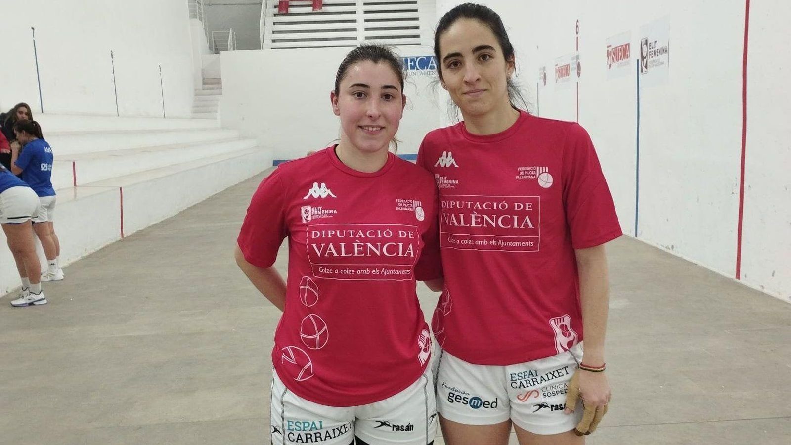 Amparo i Victòria, en una imatge d'arxiu