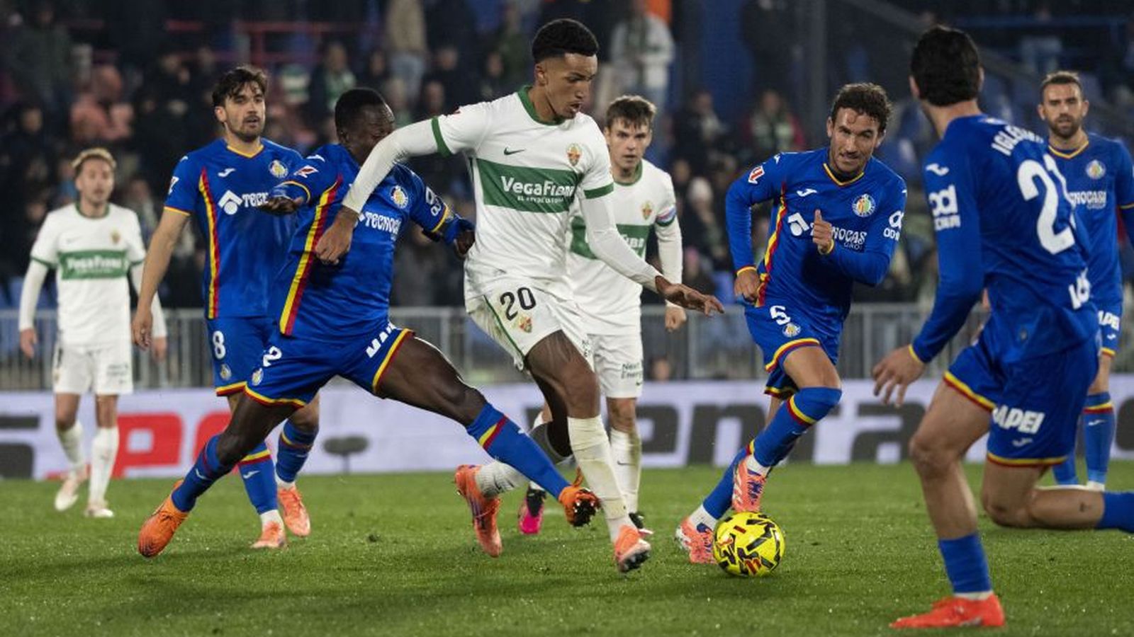 El Getafe es va imposar per la mínima (1-0) en el partit de la primera volta contra l'Elx