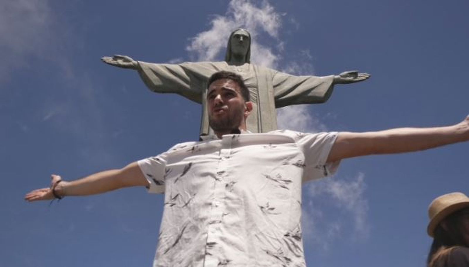 Jesús, veí d'Oliva amb el Crist Redemptor