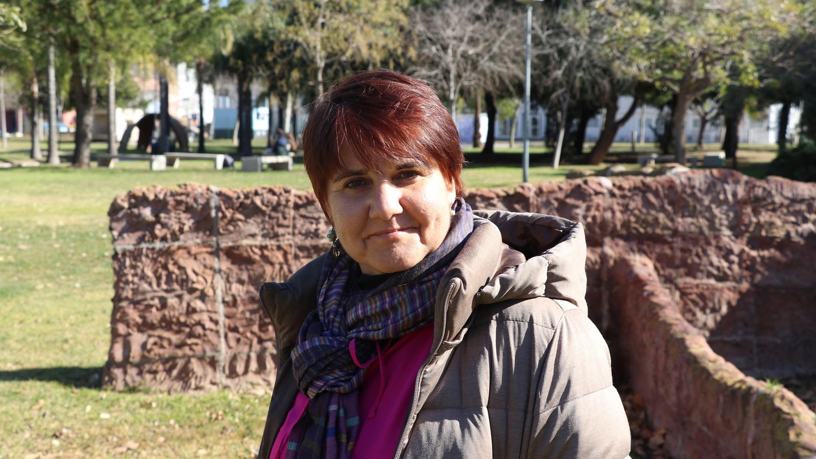 La investigadora Alejandra Boni La investigadora Alejandra Boni