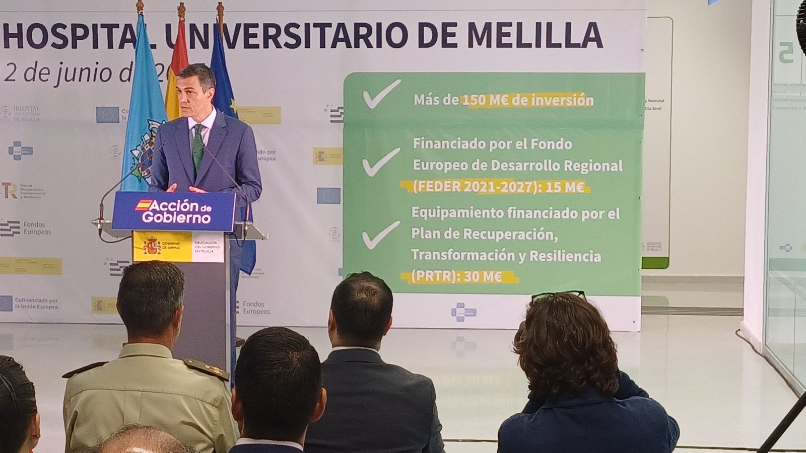 Pedro Sánchez este dilluns a Melilla