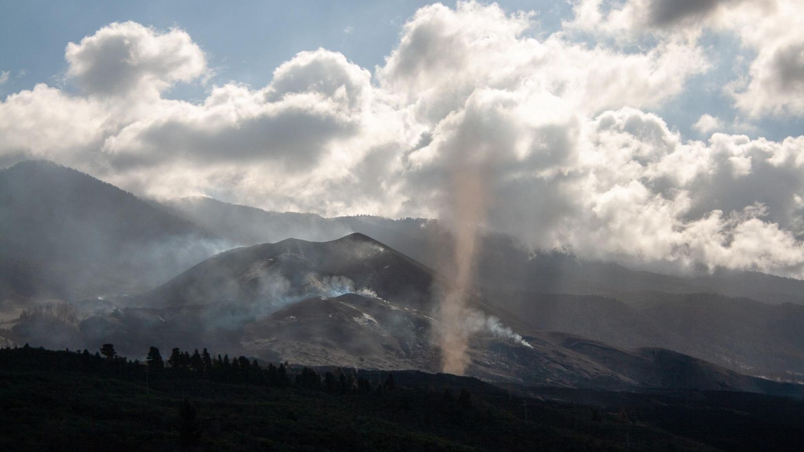 La vall d'Aridane, a La Palma, aquest dimecres El Valle de Aridane, a La Palma, aquest dimecres