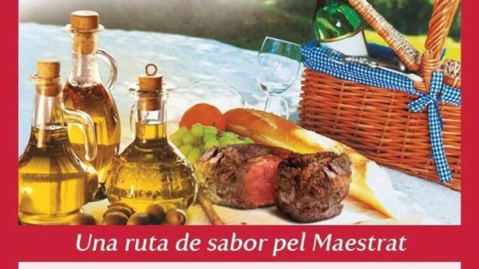 Cartell de la Ruta del Sabor, una guia que viatja per la gastronomia de la comarca del Maestrat