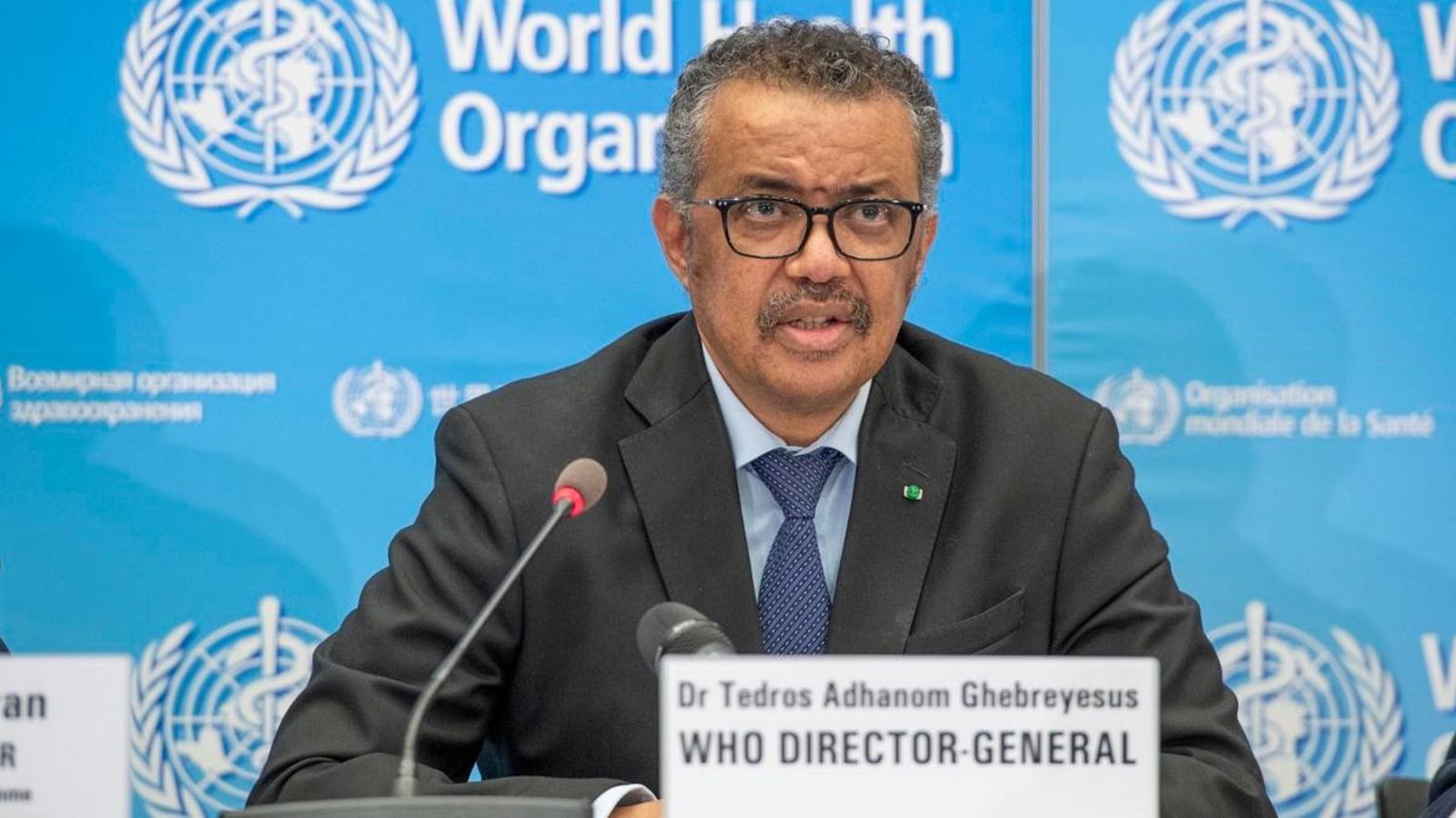 El director de l’OMS, Tedros Adhanom Ghebreyesus, en imatge d'arxiu