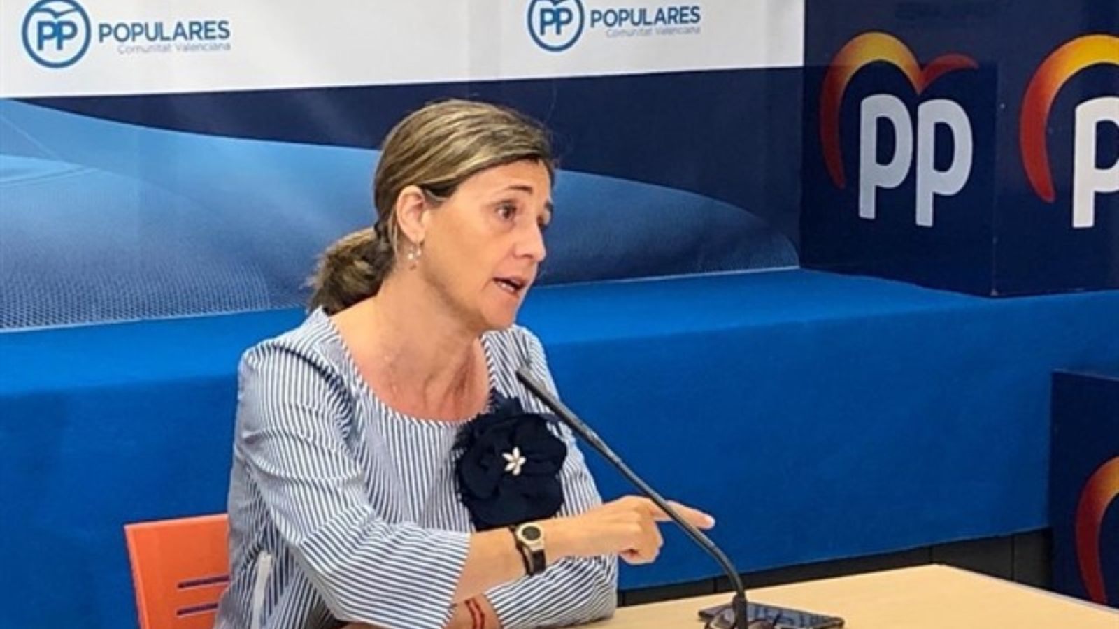 La vicesecretària general del PPCV, Elena Bastidas, en una imatge d'arxiu