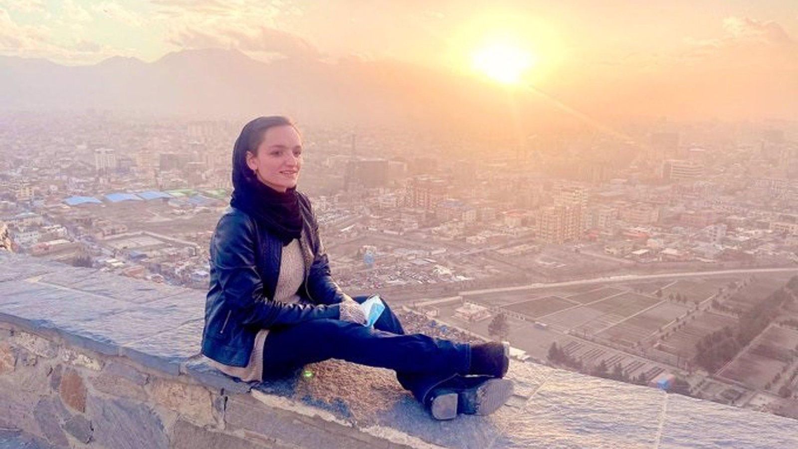 Zarifa Ghafari en una imatge difosa en el seu compte de Twitter