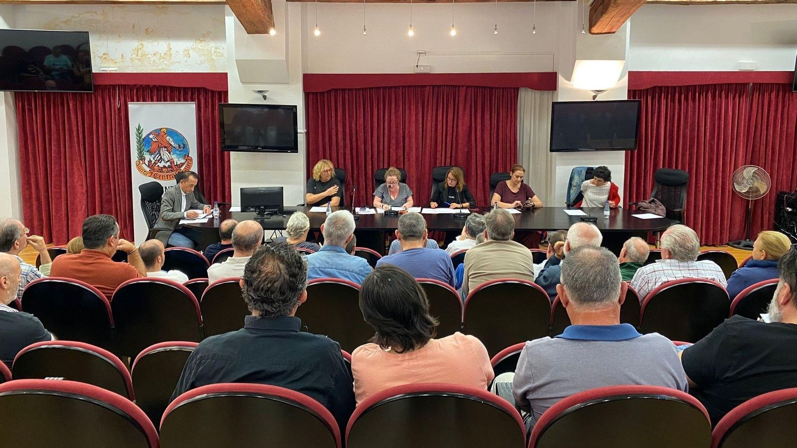 Ple de Junta Central Fallera (JCF) del mes d'octubre, celebrat dimarts