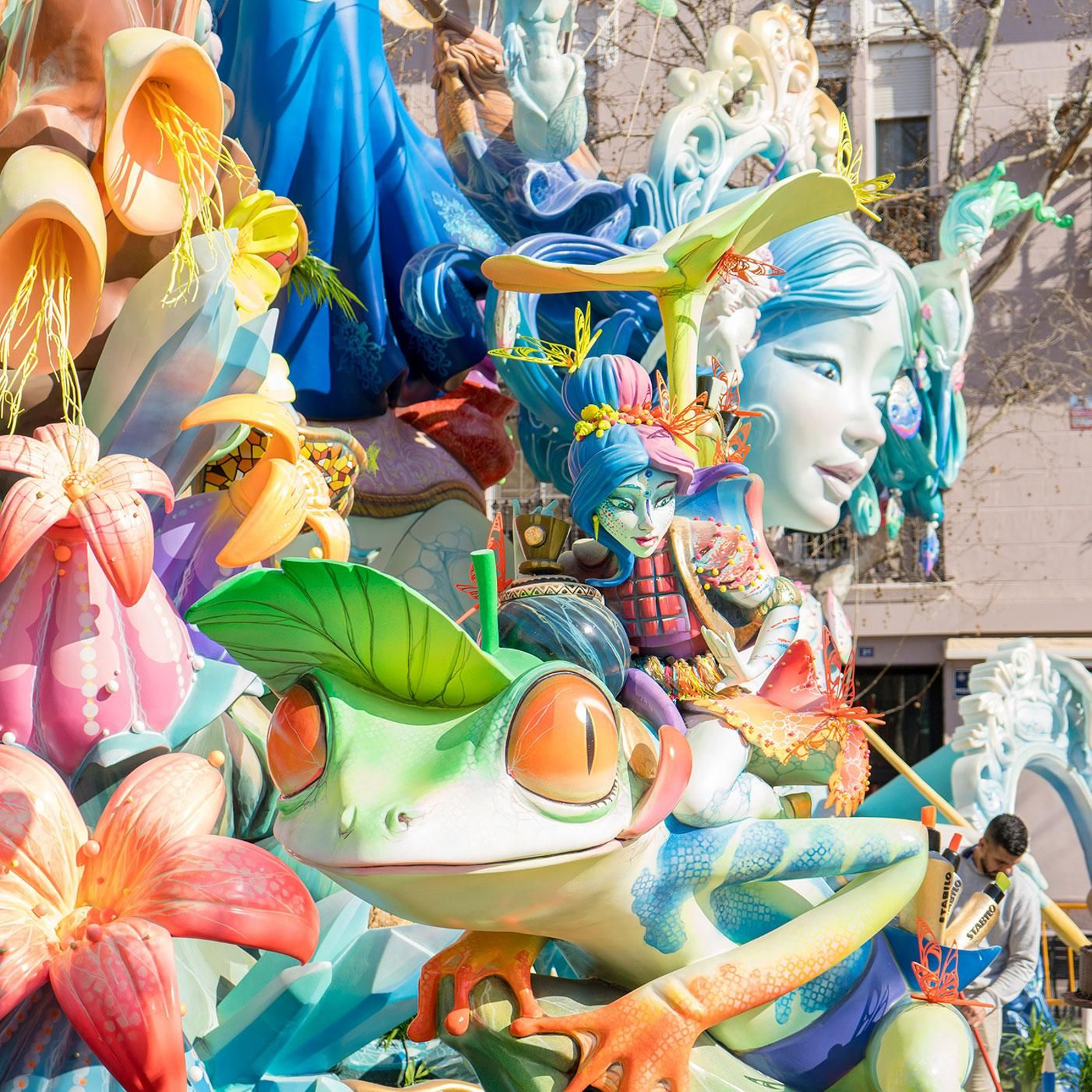 Falla Exposició - Misser Mascó. 1er Premi Secció Especial 2023