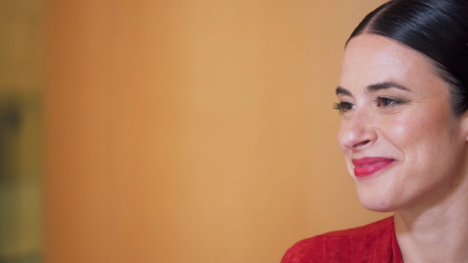 Blanca Paloma, durant l'entrevista amb l'equip de Zoom