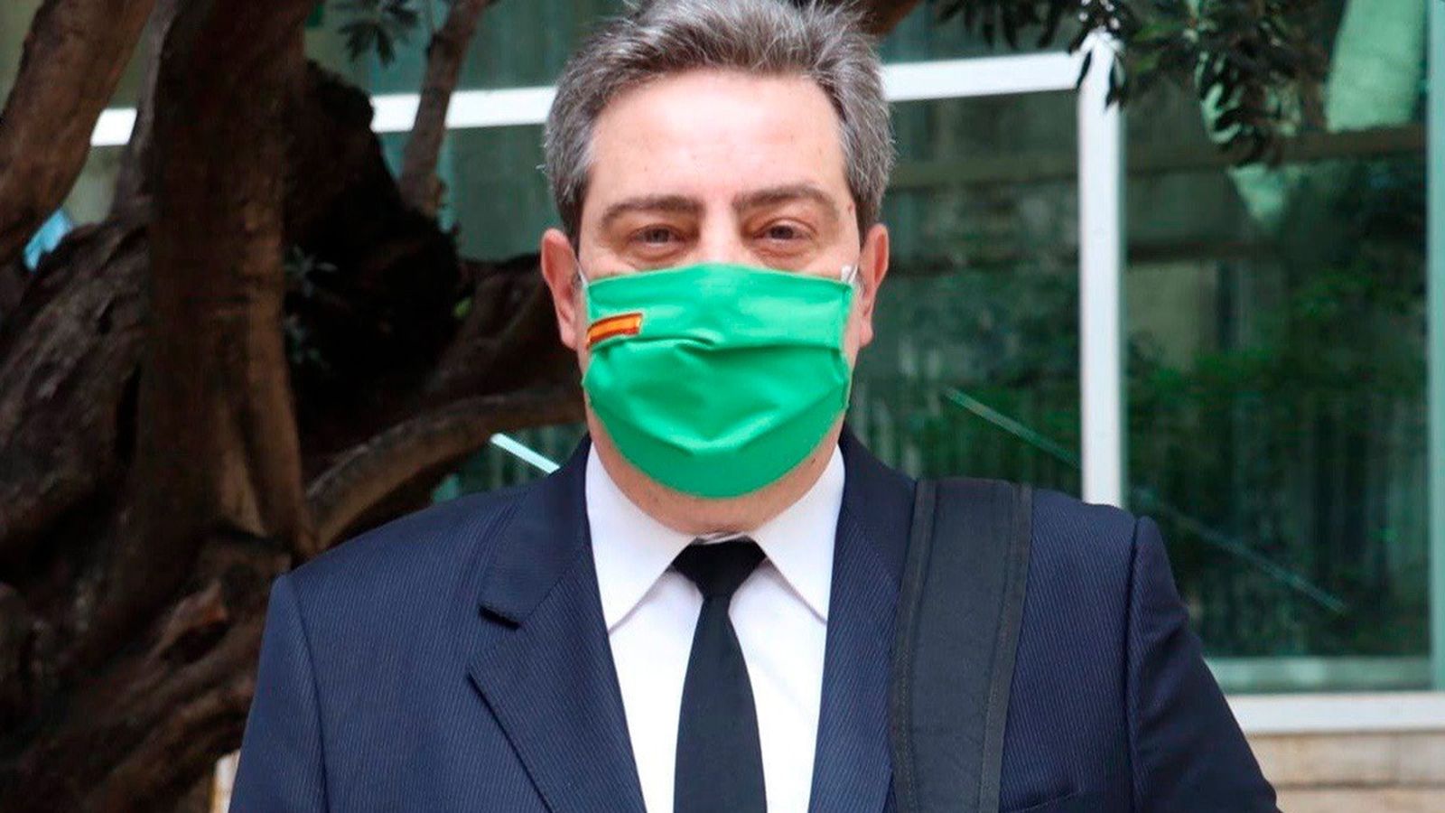 El president de Vox València, José María Llanos, aquest dimecres