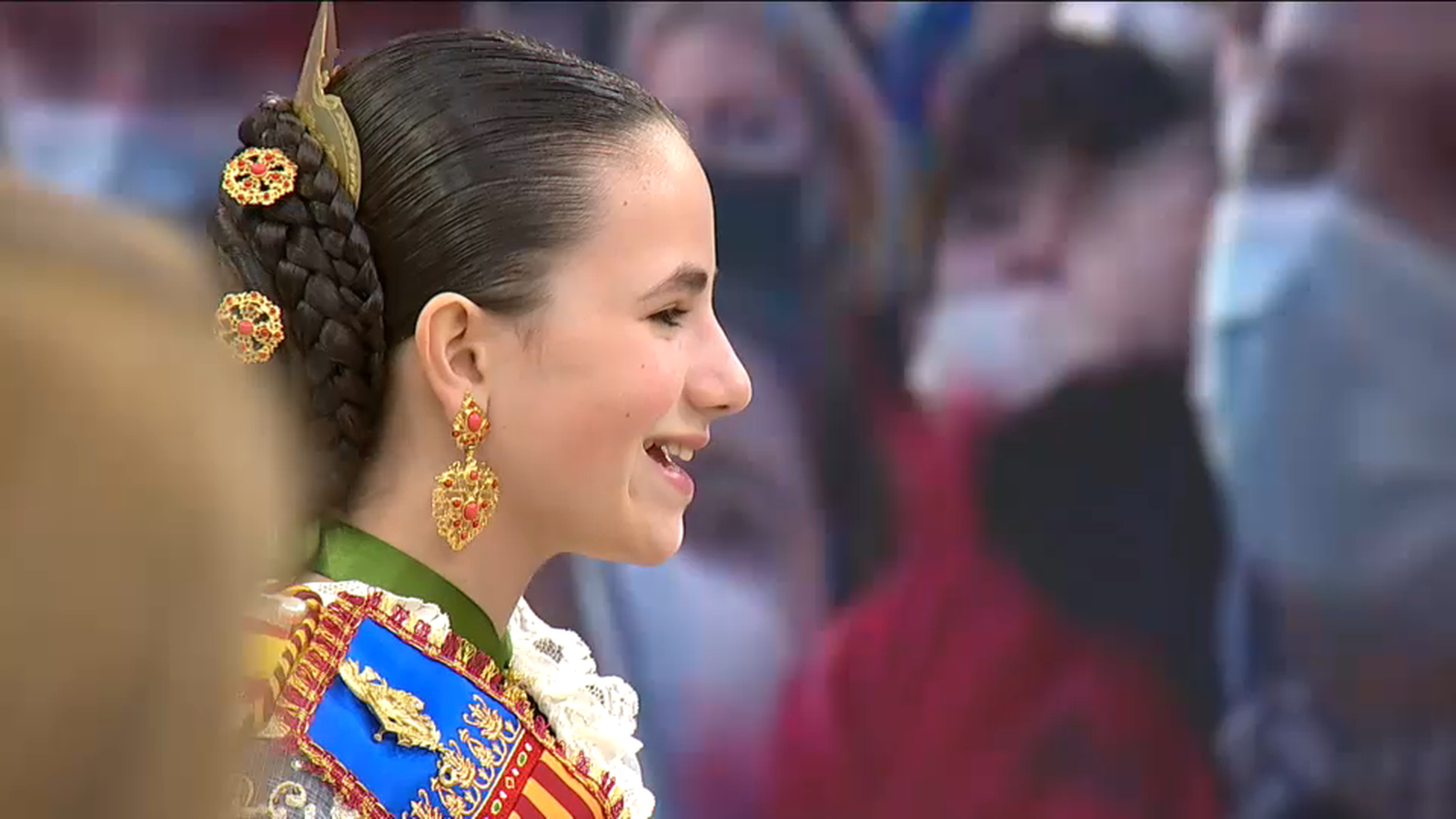 Nerea López Maestre, fallera major infantil de València 2022