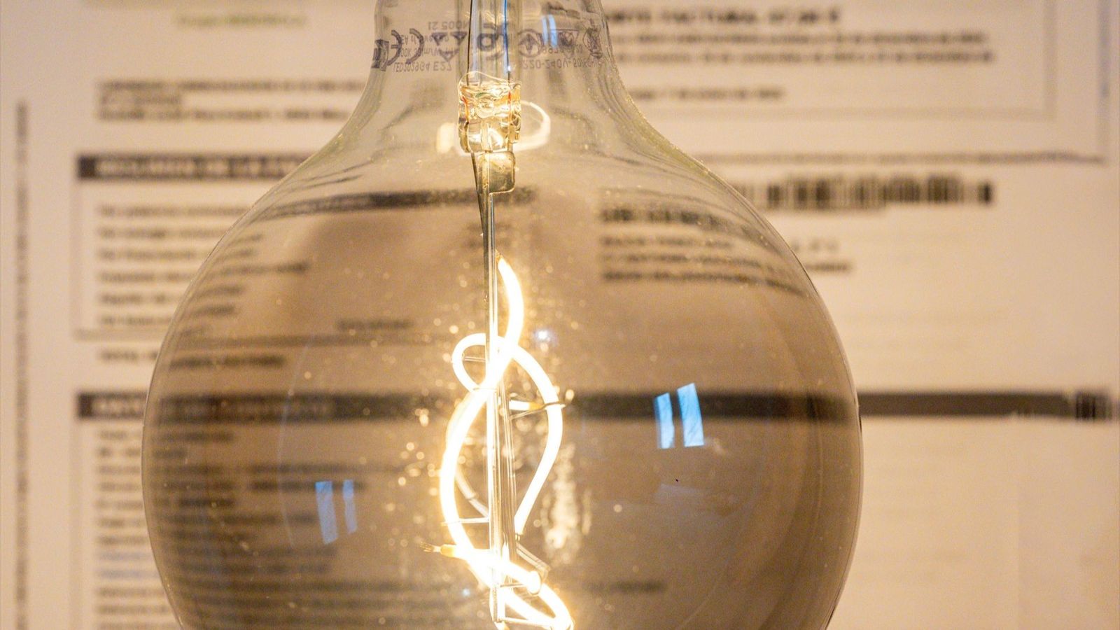 Una bombeta de la llum (arxiu)