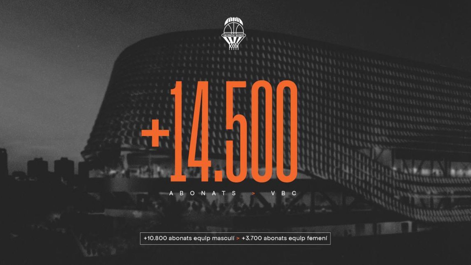 El València Basket bat el rècord d'abonats